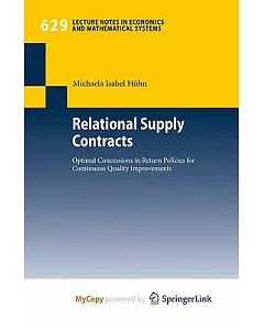 Relational Supply Contracts: Optimal Concessions in Return Policies for Continuous Quality