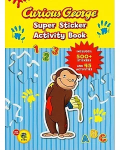 Curious George Super Sticker Activity Book