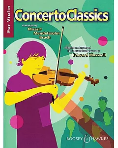 Concerto Classics: For Violin, Piano Accompaniment