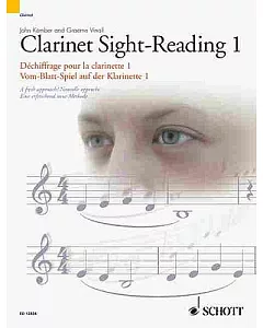 Clarinet Sight-Reading 1 / Dechiffrage Pour La Clarinette 1 / Vom-Blatt-Speil auf der Klarinette 1