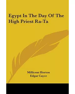 Egypt in the Day of the High Priest Ra-ta