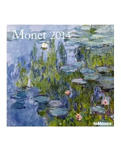 Claude Monet Grid Calendars 2014