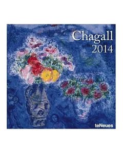 Marc Chagall Grid Calendars 2014