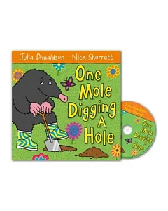 One Mole Digging a Hole Book and CD Pack