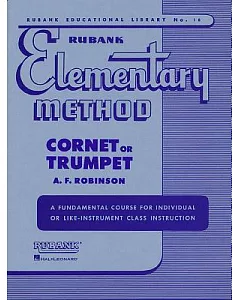 Rubank Elementary Method - Cornet or Trumpet