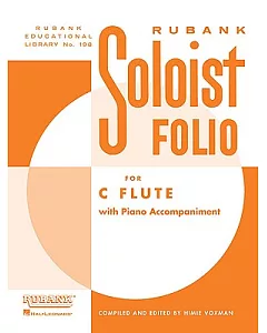 Soloist Folio For C Flute With Piano Accompaniment