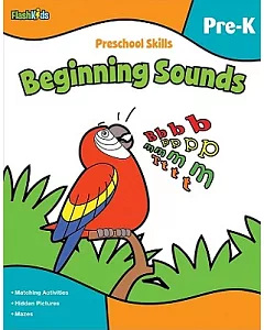 Preschool Skills: Beginning Sounds, Pre-k
