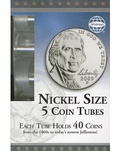 Nickel Coin Tube 5 Count Box