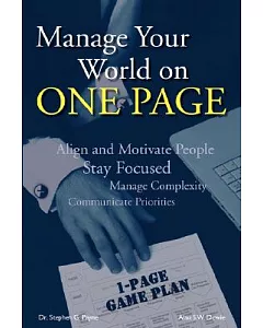 Manage Your World on One Page