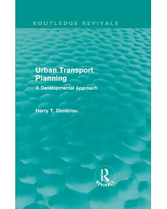 Urban Transport Planning: A Developmental Approach