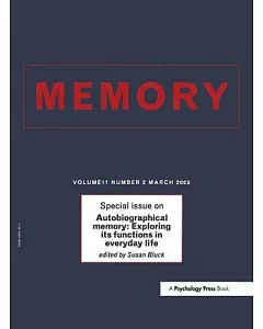 Autobiographical Memory: Exploring Its Functions in Everyday Life