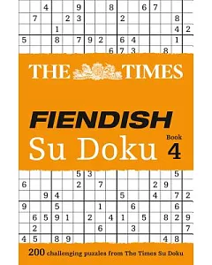 The Times Fiendish Su Doku Book 4