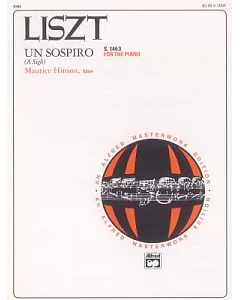 Liszt Un Sospiro, a Sigh, S. 144:3 from Trois Etudes De Concert: Sheet