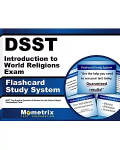 DSST Introduction to World Religions Exam Flashcard Study System: DSST Test Practice Questions & Review for the Dantes Subject S