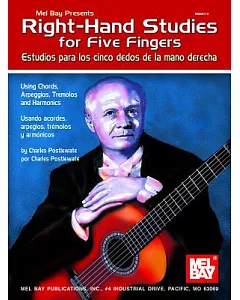 Mel Bay Presents Right-Hand Studies for Five Fingers/ Estudios para los cinco dedos de la mano derecha