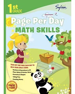 1st Grade Page Per Day: Math Skills