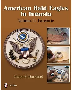 American Bald Eagles in Intarsia: Patriotic