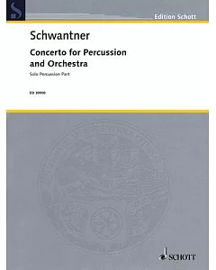 Concerto for Percussion and Orchestra: Percussion Solo Part