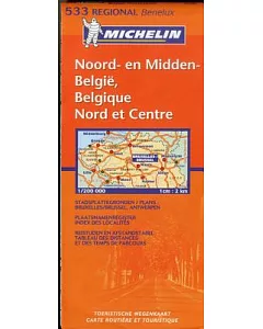 michelin North & Central Belgium / michelin Belgique Nord et Centre