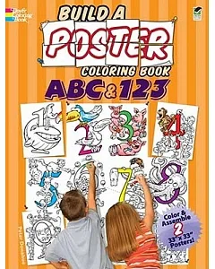 ABC & 123 Coloring Book