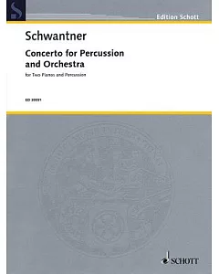 Concerto for Percussion and Orchestra: For Two Pianos and Percussion