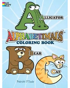Alphabetimals Coloring Book