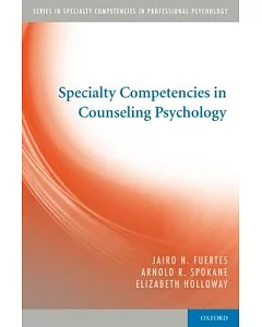 Specialty Competencies in Counseling Psychology