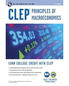 CLEP Principles of Macroeconomics With Online Practice Tests