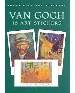 Van Gogh: 16 Art Stickers