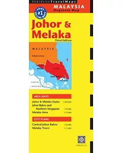 periplus Travel Maps Johor & Melaka