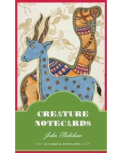 Creature Notecards: 16 Cards & Envelopes