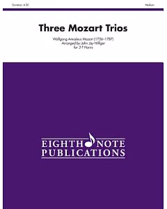 Three Mozart Trios: Score & Parts