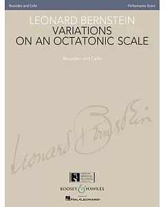 Variations on an Octatonic Scale: Recorder and Cello, Perforance Score