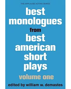 Best Monologues from Best American Short Plays