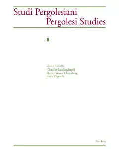 Studi Pergolesiani 8 / Pergolesi Studies 8