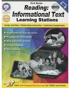 Reading, Grades 6-8: Informational Text Learning Stations