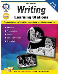 Writing Learning Stations, Grades 6 - 8