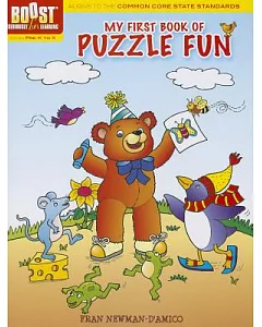 Boost My First Book of Puzzle Fun: Grades Pre-k to K