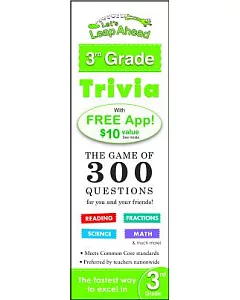 Let’s Leap Ahead 3rd Grade Trivia: The Game of 300 Questions for you and your friends!