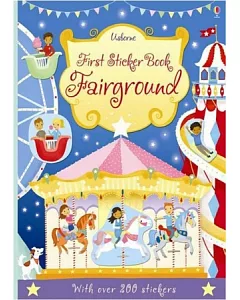 First sticker book: Fairground