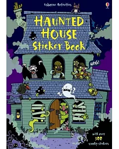 Haunted house sticker book