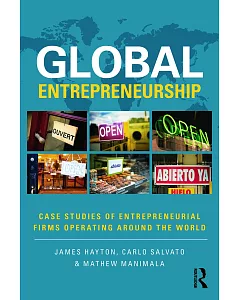 Global Entrepreneurship: Case Studies of Entrepreneurial Firms Operating Around the World