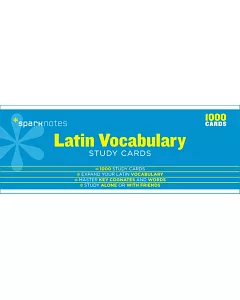 Latin Vocabulary Study Cards