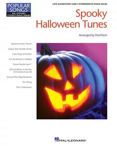 Spooky Halloween Tunes: Late Elementary/ Early Intermediate Piano Solo’s