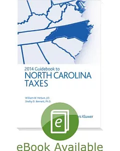 Guidebook to North Carolina Taxes, 2014