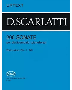 200 Sonatas: per clavicembalo (pianoforte)