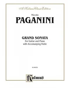 Grand Sonata: For Guitar and Piano With Accompanying Violin