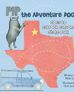 Pip the Adventure Dog Goes to Caprock Canyons State Park