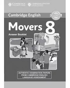 Cambridge English Young Learners 8 Movers Answer Booklet