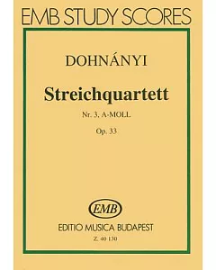 String Quartet No. 3 in a Minor, Op. 33